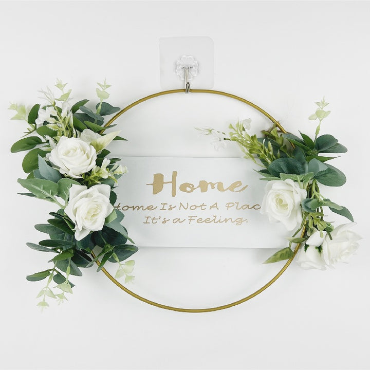 Welcome Sign Window Wall Decoration Garland