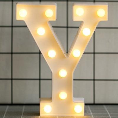 Home Improvement - Led Alphabet Night Light