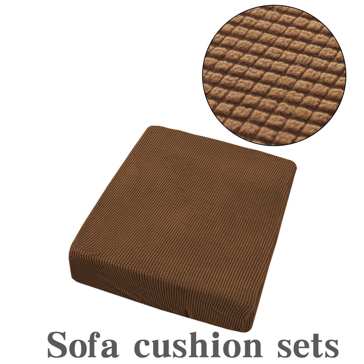 Waterproof Corduroy Sofa Cover Anti-Slip Elastic Cushion Covers