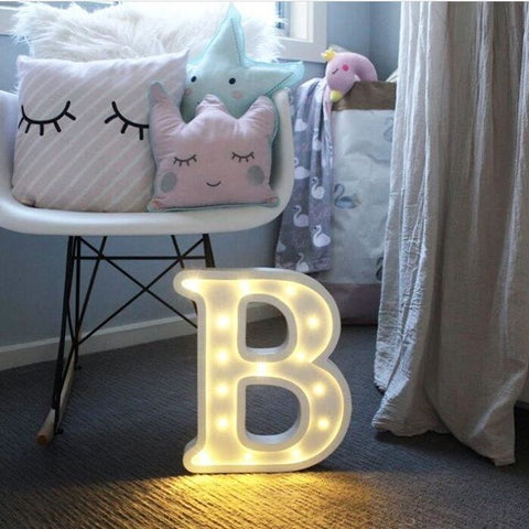 Home Improvement - Led Alphabet Night Light