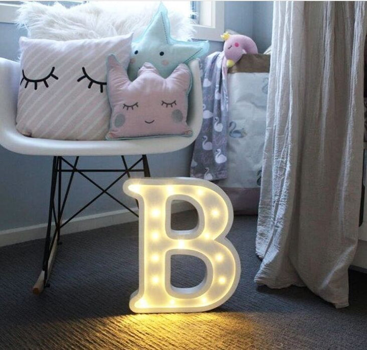 Home Improvement - Led Alphabet Night Light