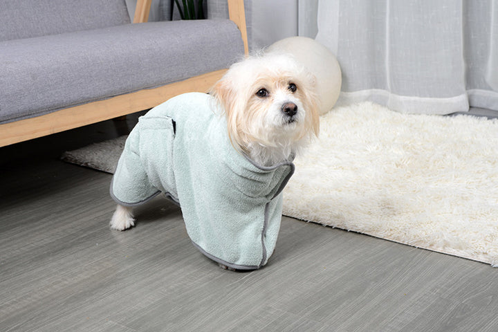 Quick-drying Pet Absorbent Dog Towel Bathrobe