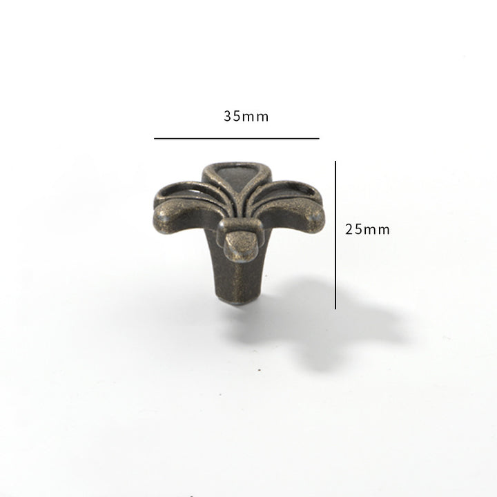 Home Improvement Single Hole Alloy Brushed Drawer Cabinet Handle