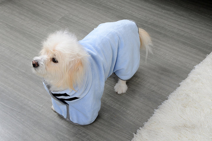 Quick-drying Pet Absorbent Dog Towel Bathrobe