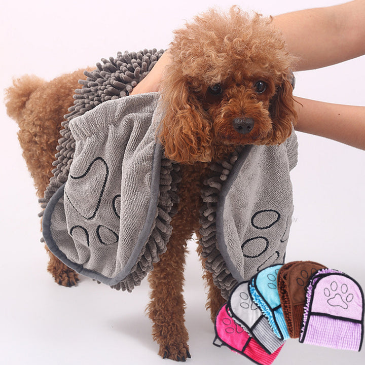 Dogs Cats Towels Super Absorbent Dog Bathrobe