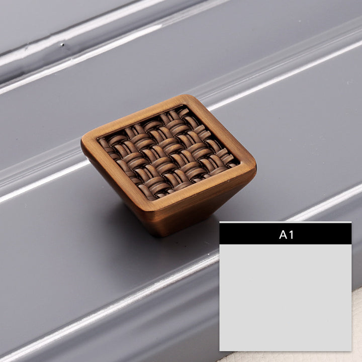 European Style Brass Drawer Wardrobe Handle Middle Cabinet