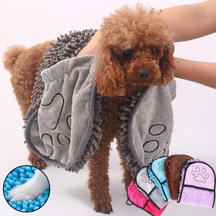 Dogs Cats Towels Super Absorbent Dog Bathrobe