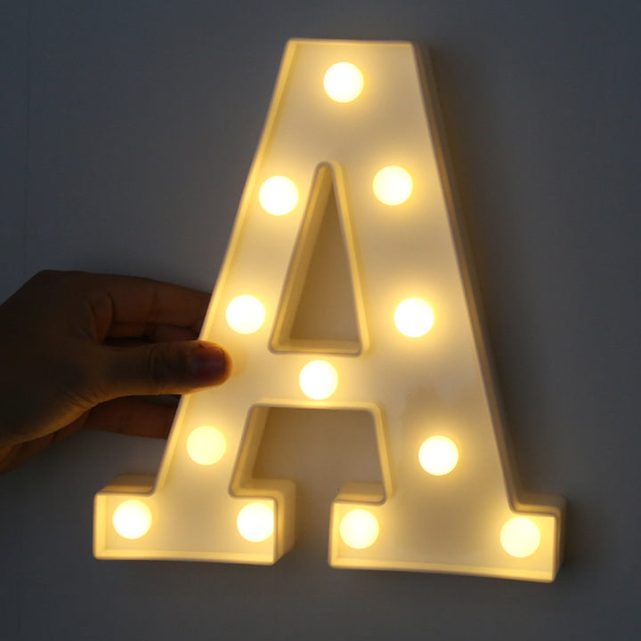 Home Improvement - Led Alphabet Night Light