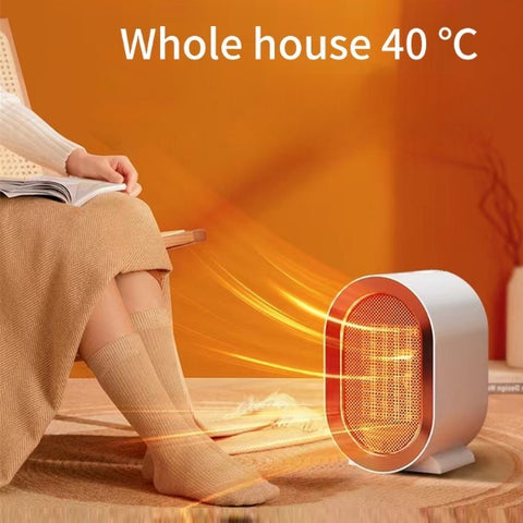 Desktop Electric Heater Mini Portable Fan Heater 220V PTC