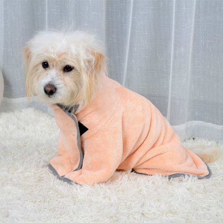 Quick-drying Pet Absorbent Dog Towel Bathrobe