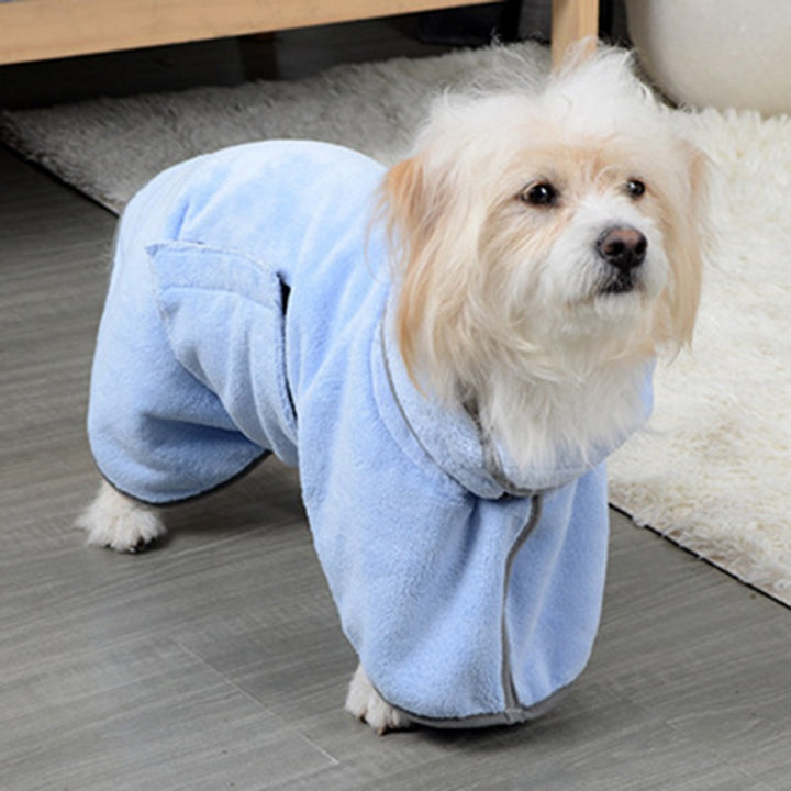 Quick-drying Pet Absorbent Dog Towel Bathrobe