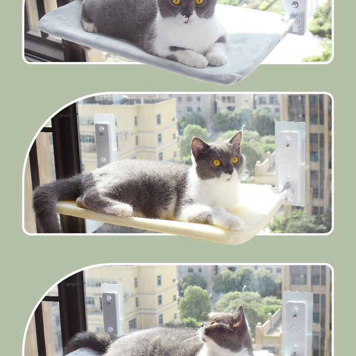 Cat Suction Cup Window Glass Hammock Pets Products