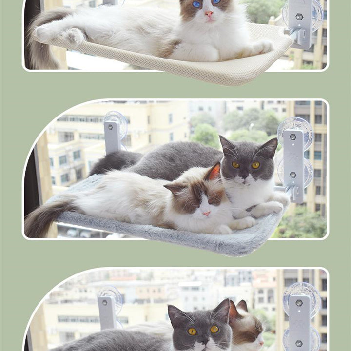 Cat Suction Cup Window Glass Hammock Pets Products