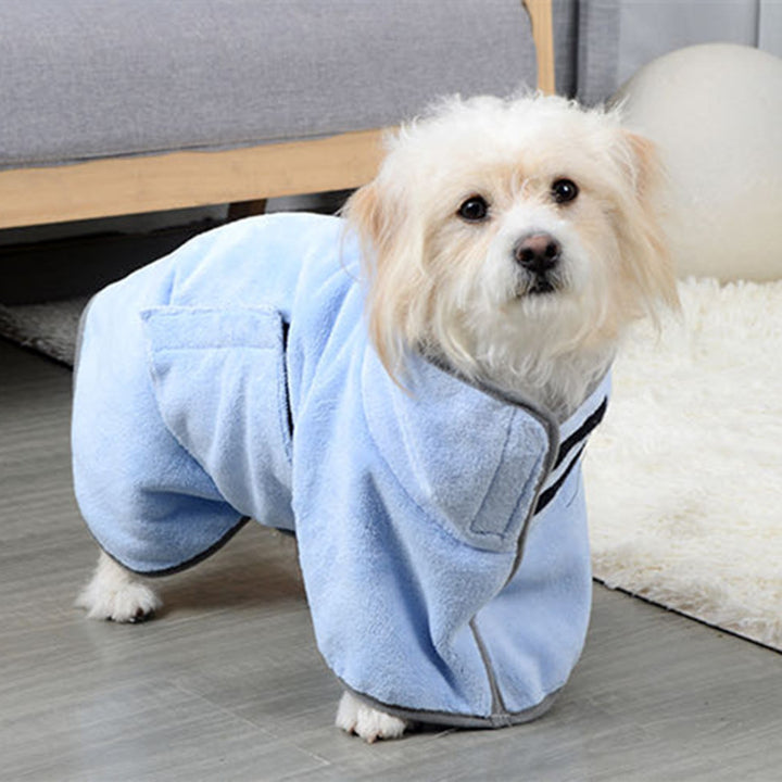 Quick-drying Pet Absorbent Dog Towel Bathrobe