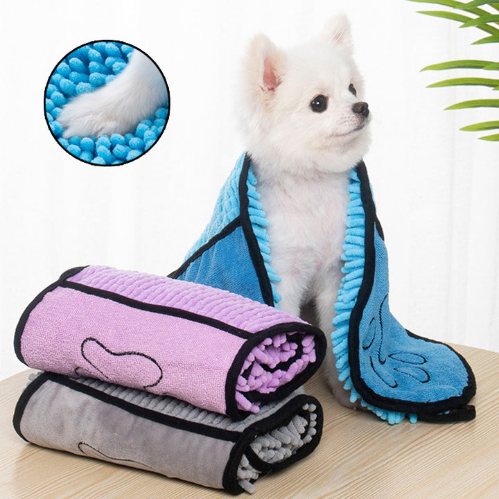 Dogs Cats Towels Super Absorbent Dog Bathrobe