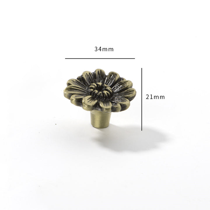 Home Improvement Single Hole Alloy Brushed Drawer Cabinet Handle