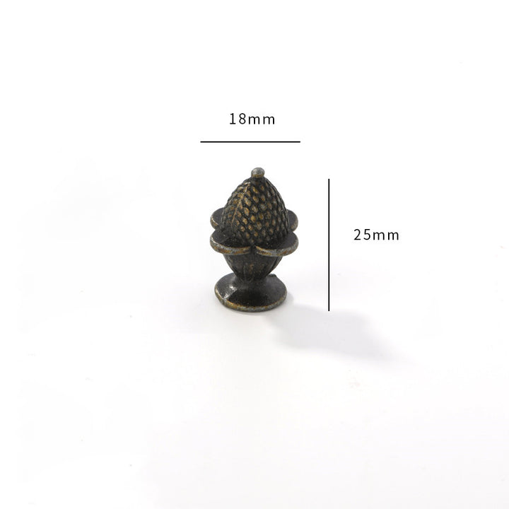 Home Improvement Single Hole Alloy Brushed Drawer Cabinet Handle