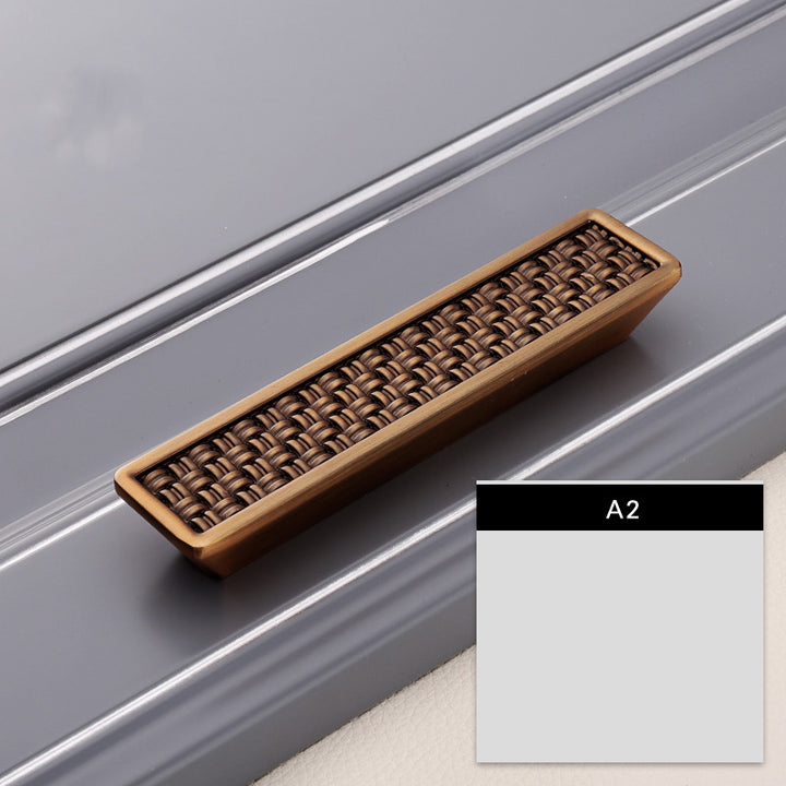 European Style Brass Drawer Wardrobe Handle Middle Cabinet