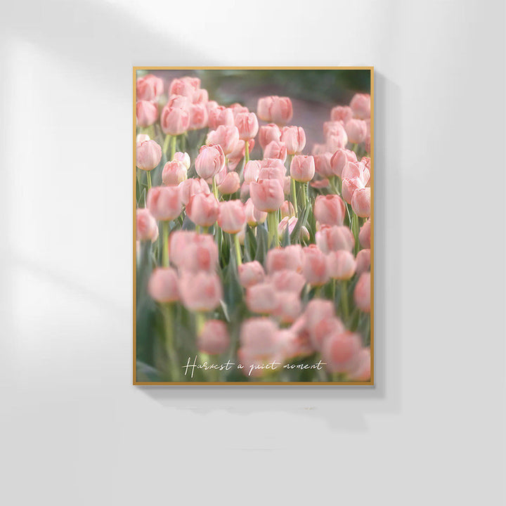 Tulip Voice Controlled Luminous Painting Enters The Entrance Hall