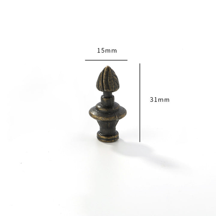 Home Improvement Single Hole Alloy Brushed Drawer Cabinet Handle