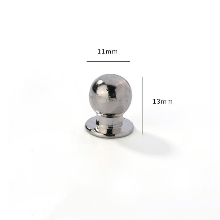 Home Improvement Single Hole Alloy Brushed Drawer Cabinet Handle